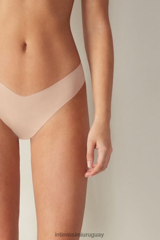 Braguita brasileña de microfibra ultraligera estilo años 80 Intimissimi mujer 044-beige suave V806B81115 ropa interior