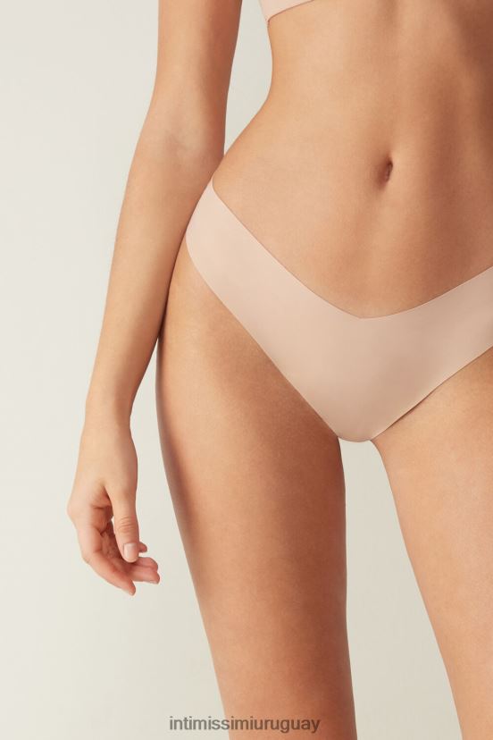 Braguita brasileña de microfibra ultraligera estilo años 80 Intimissimi mujer 044-beige suave V806B81115 ropa interior