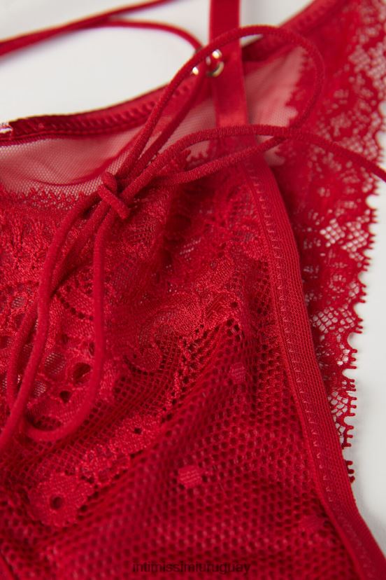 Sinful Fantasies braguita brasileña con tirantes laterales Intimissimi mujer 9888-lacre rojo V806B8848 ropa interior