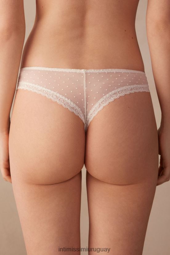 braguita brasileña aroma de rosas Intimissimi mujer 612i-marfil vainilla V806B8942 ropa interior