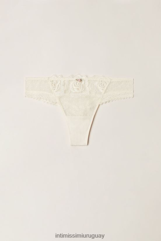 braguita brasileña aroma de rosas Intimissimi mujer 612i-marfil vainilla V806B8942 ropa interior
