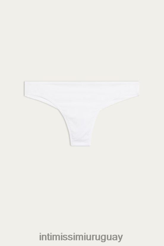 braguita brasileña de microfibra ultraligera Intimissimi mujer 001-blanco V806B81096 ropa interior