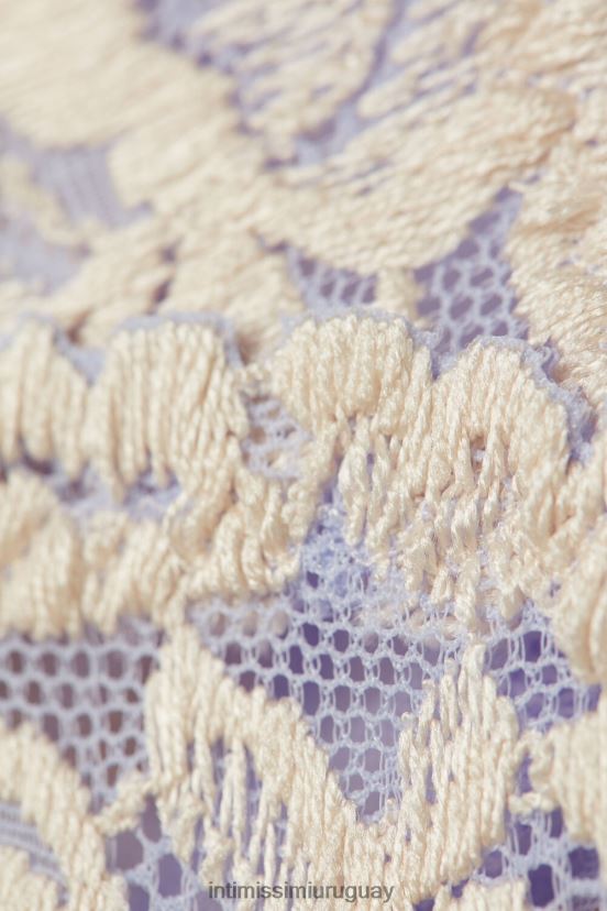 braguitas brasileñas con bonitas flores Intimissimi mujer 214j-lavanda dulce/marfil V806B8960 ropa interior