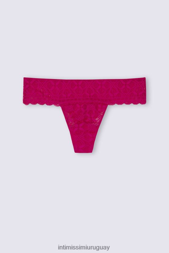 braguitas brasileñas de encaje Intimissimi mujer 348j-orquídea morada V806B8853 ropa interior