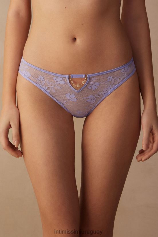 cúbreme con margaritas braguitas brasileñas Intimissimi mujer 212j-lavanda dulce V806B8941 ropa interior