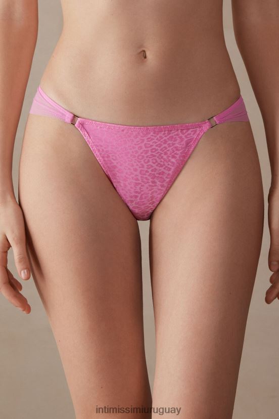 calzoncillos brasileños minimalistas geniales Intimissimi mujer 207j-rosa caramelo V806B8956 ropa interior