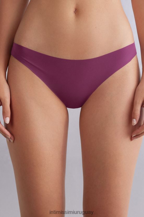 microfibra brasileña ultraligera Intimissimi mujer 345j-vino morado V806B8864 ropa interior