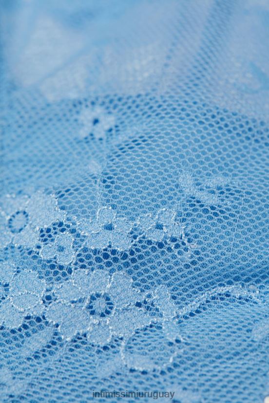 sintiendo hermosos calzoncillos brasileños Intimissimi mujer 211j-ortensia-estampado azul V806B8945 ropa interior