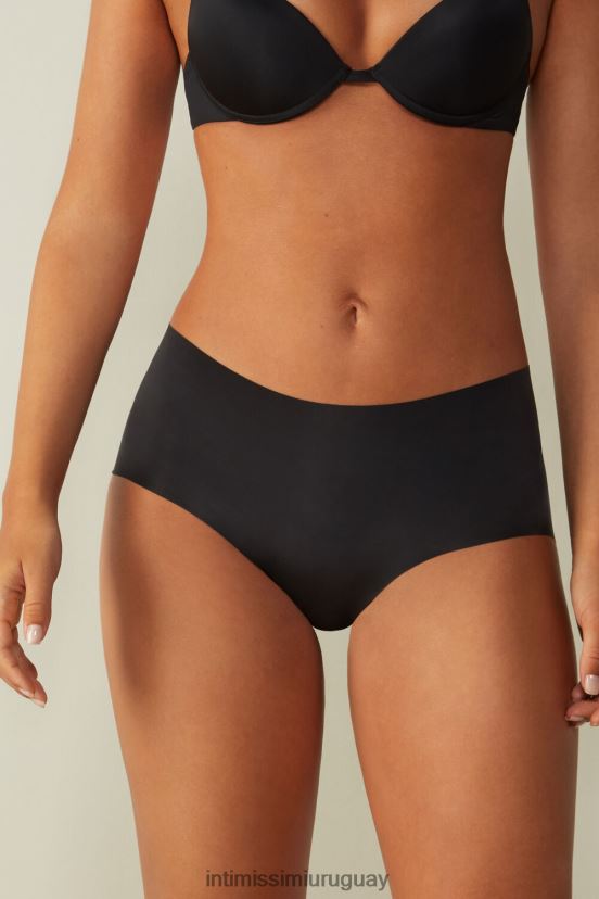bragas francesas cortadas con láser Intimissimi mujer 019-negro V806B81162 ropa interior