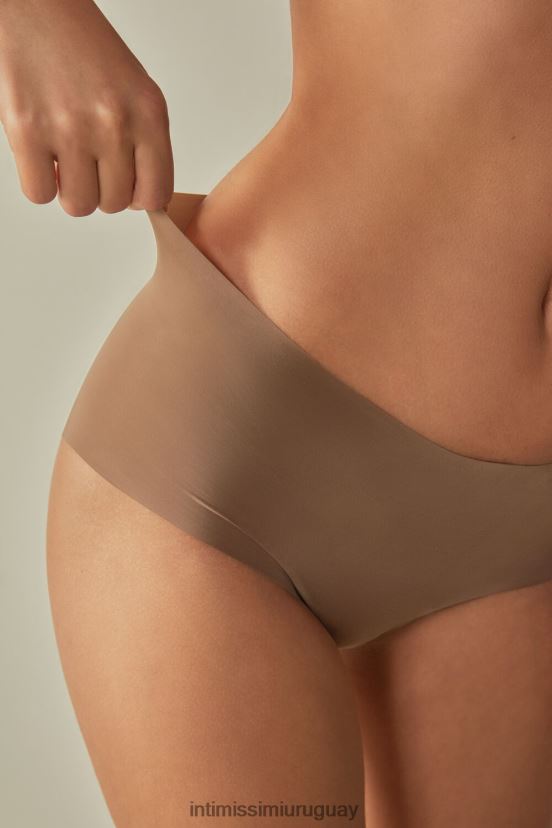 bragas francesas cortadas con láser Intimissimi mujer 502i-beige oscuro V806B81127 ropa interior