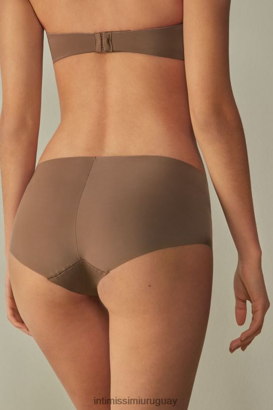 bragas francesas cortadas con láser Intimissimi mujer 502i-beige oscuro V806B81127 ropa interior