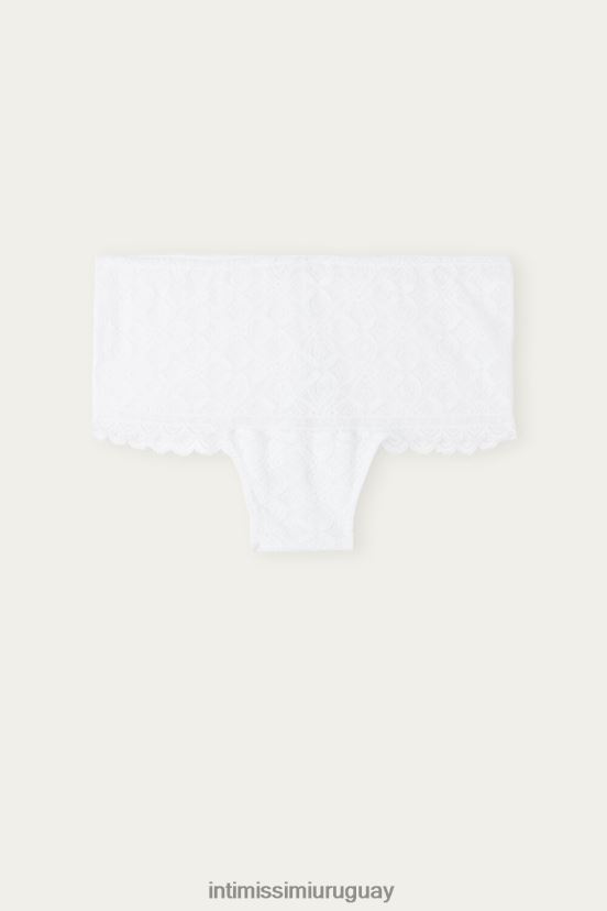 bragas francesas de encaje Intimissimi mujer 001-blanco V806B81072 ropa interior