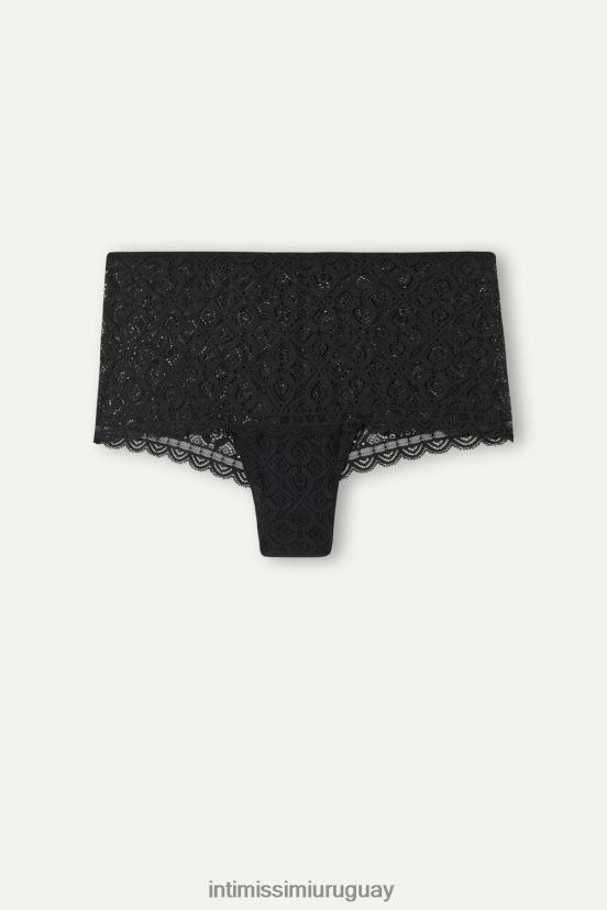 bragas francesas de encaje Intimissimi mujer 019-negro V806B81074 ropa interior