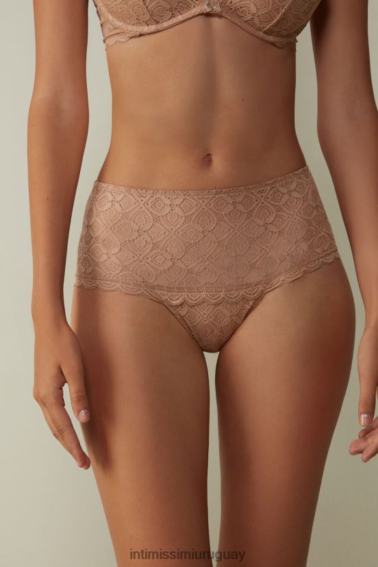 bragas francesas de encaje Intimissimi mujer 044-beige suave V806B81062 ropa interior