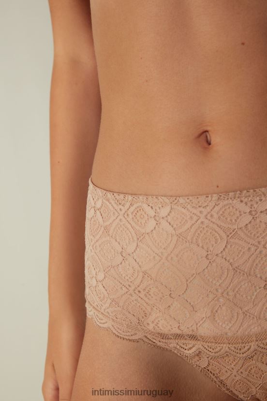 bragas francesas de encaje Intimissimi mujer 044-beige suave V806B81062 ropa interior