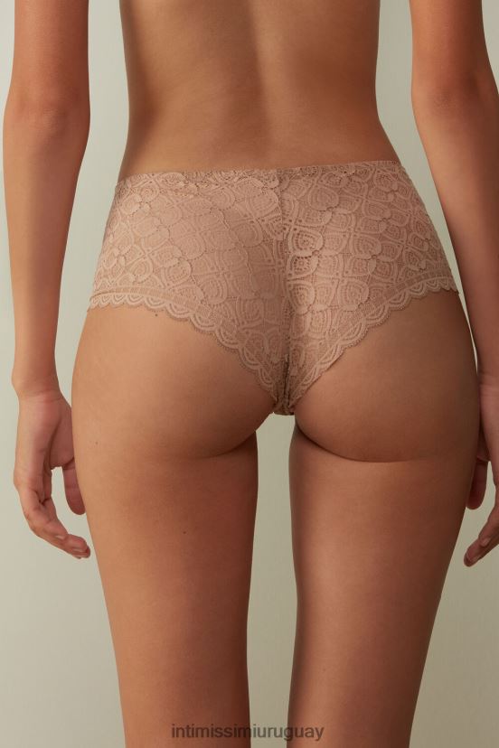 bragas francesas de encaje Intimissimi mujer 044-beige suave V806B81062 ropa interior