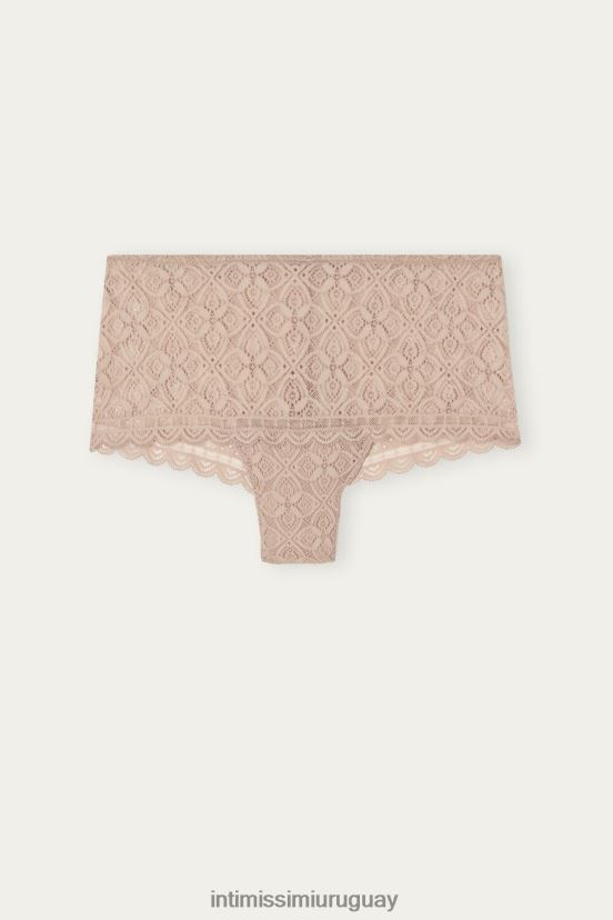 bragas francesas de encaje Intimissimi mujer 044-beige suave V806B81062 ropa interior