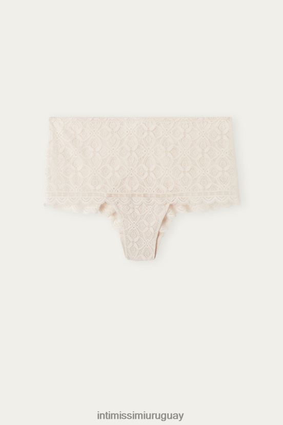 bragas francesas de encaje Intimissimi mujer 2280-seda rosa V806B81070 ropa interior