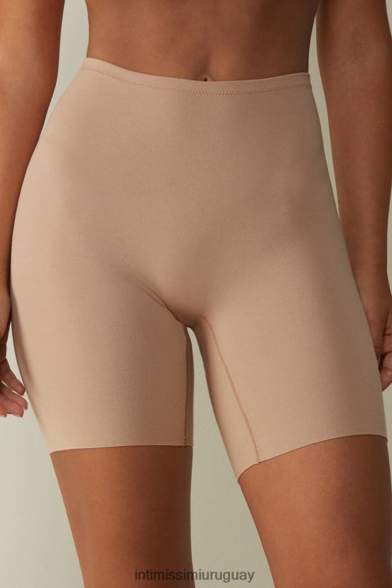 shorts de algodón supima sin costuras Intimissimi mujer 044-beige suave V806B81177 ropa interior