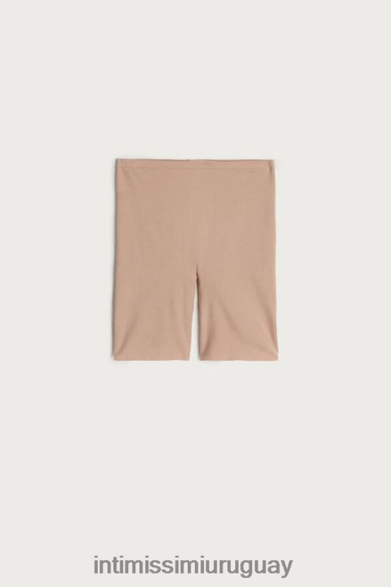 shorts de algodón supima sin costuras Intimissimi mujer 044-beige suave V806B81177 ropa interior