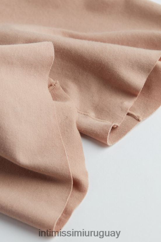 shorts de algodón supima sin costuras Intimissimi mujer 044-beige suave V806B81177 ropa interior