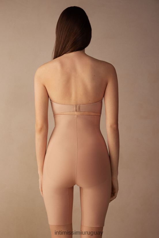 shorts moldeadores de microfibra sin costuras Intimissimi mujer 044-beige suave V806B8989 ropa interior