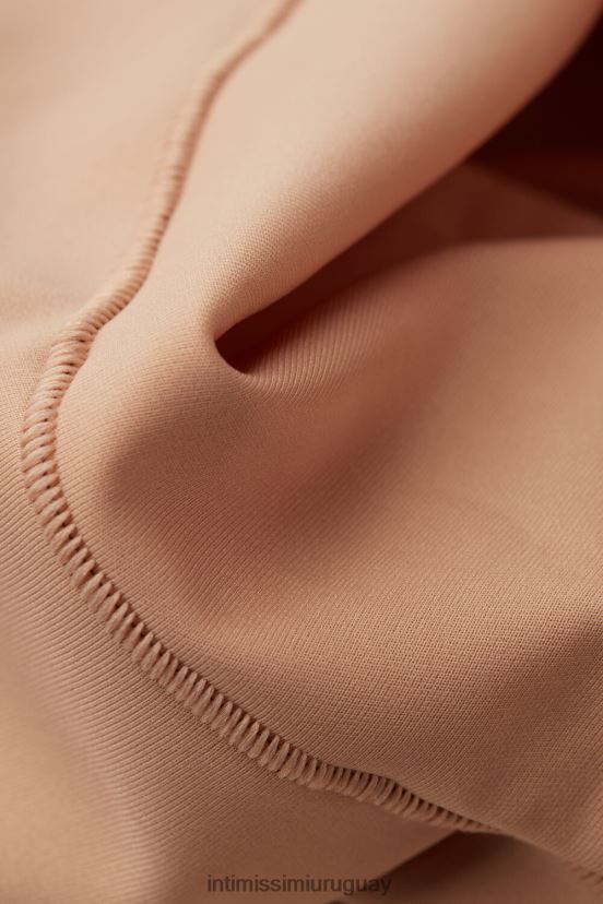 shorts moldeadores de microfibra sin costuras Intimissimi mujer 044-beige suave V806B8989 ropa interior