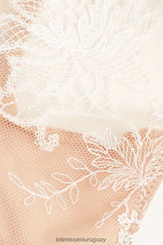 Precioso tanga de día con tiras laterales. Intimissimi mujer 989i-beige suave/talco V806B81019 ropa interior