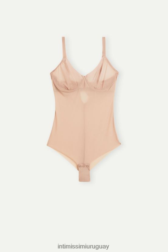 body balconette invisible touch Intimissimi mujer 417i-beige medio V806B81234 vestir