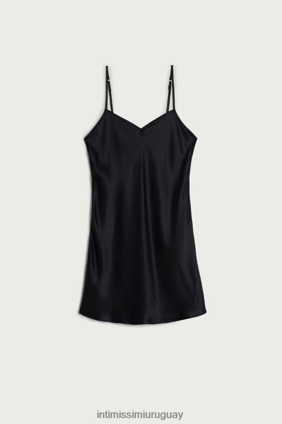 combinación de seda Intimissimi mujer 019-negro V806B81252 vestir