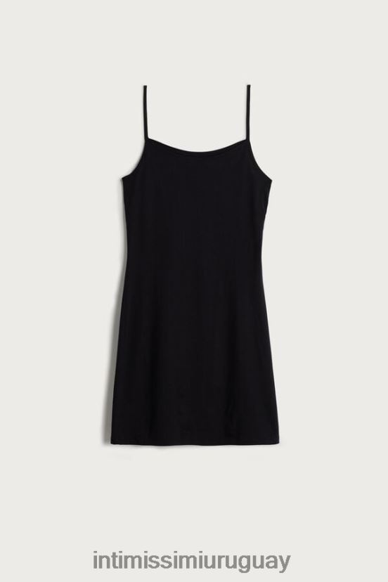 slip de algodón supima ultrafresco Intimissimi mujer 019-negro V806B81241 vestir