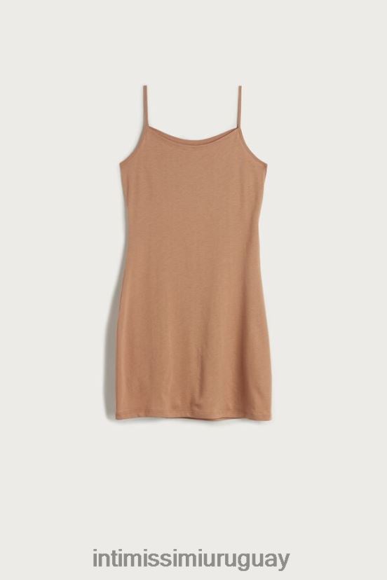 slip de algodón supima ultrafresco Intimissimi mujer 417i-beige medio V806B81240 vestir