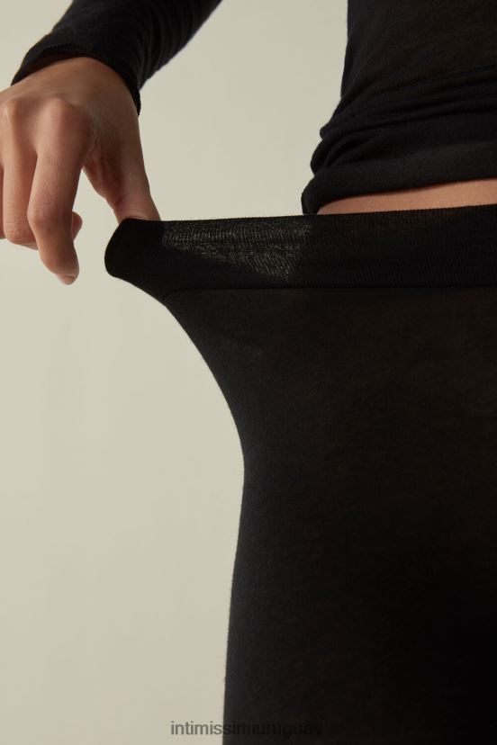 leggings ultraligeros de modal y cachemira Intimissimi mujer 019-negro V806B81386 vestir