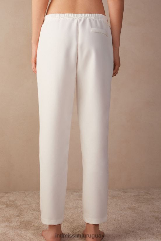 pantalones con bolsillos Intimissimi mujer 2127-blanco polvo V806B81440 vestir