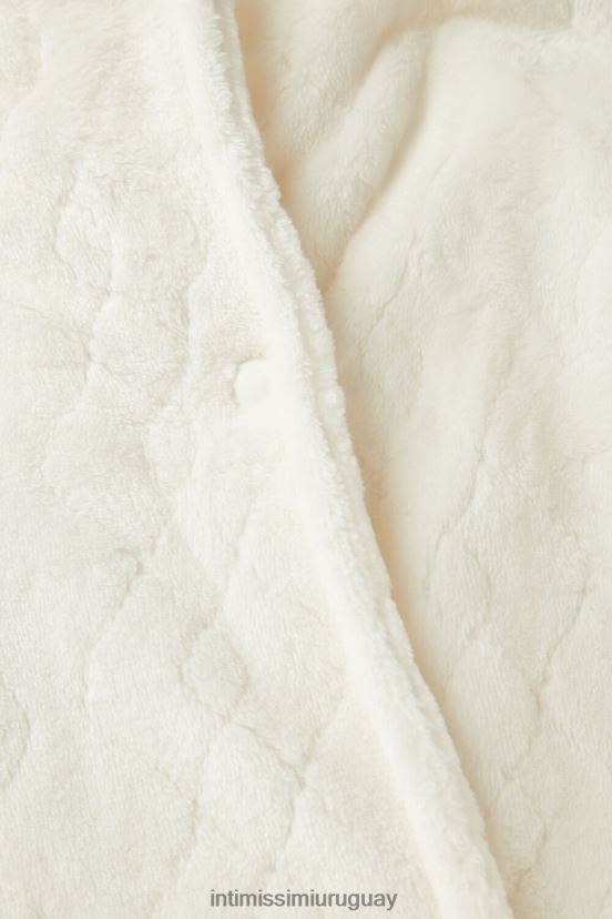 bata larga de noche elegante Intimissimi mujer 2127-blanco polvo V806B81581 vestir