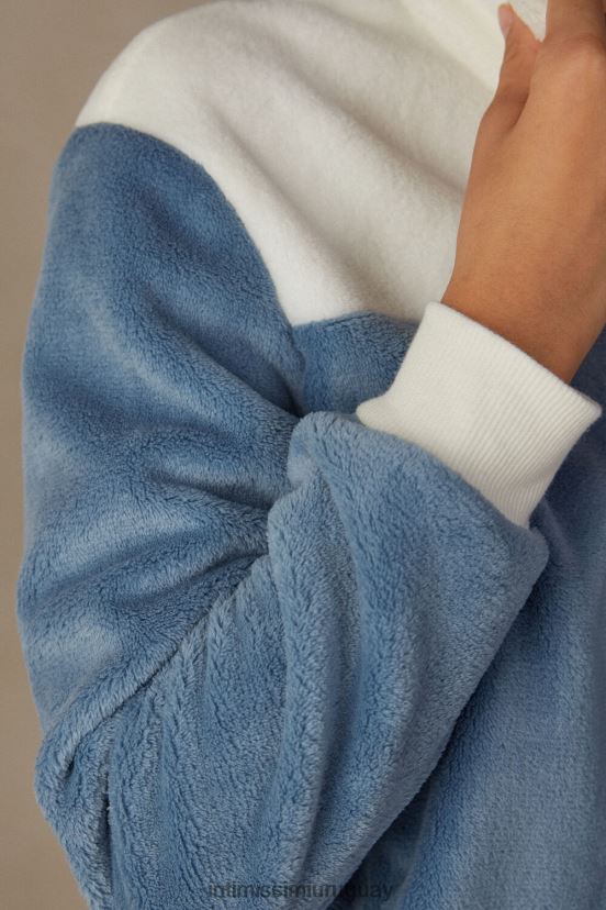 bomber con bloques de color Intimissimi mujer 5878-blanco V806B81597 vestir