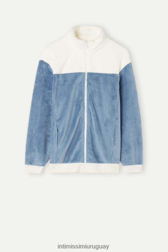 bomber con bloques de color Intimissimi mujer 5878-blanco V806B81597 vestir