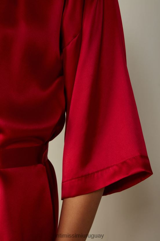 kimono de seda Intimissimi mujer 1473-rojo V806B81678 vestir