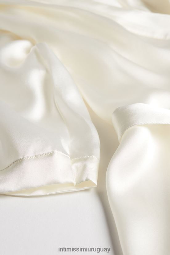kimono de seda Intimissimi mujer 2127-blanco polvo V806B81673 vestir