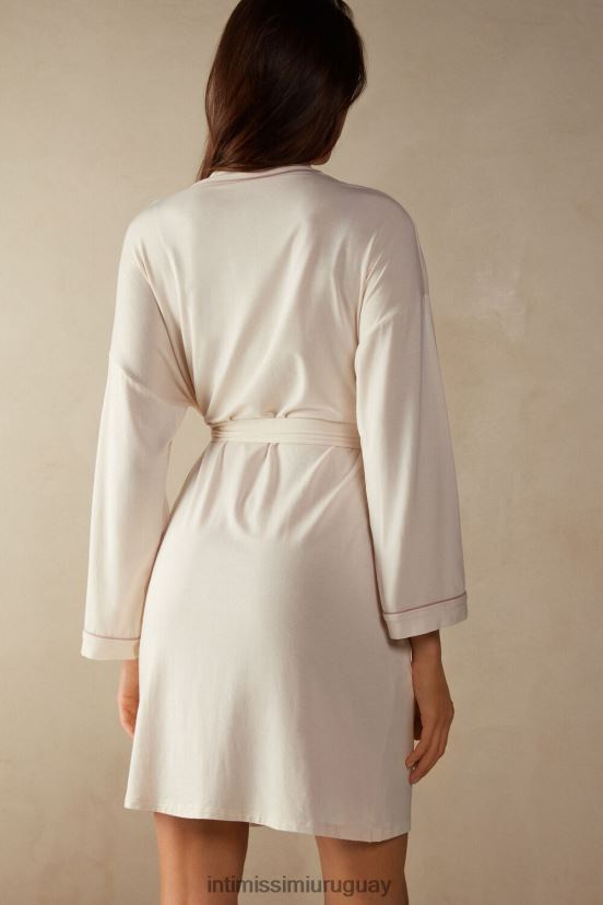 kimono modales Intimissimi mujer 612i-marfil vainilla V806B81617 vestir