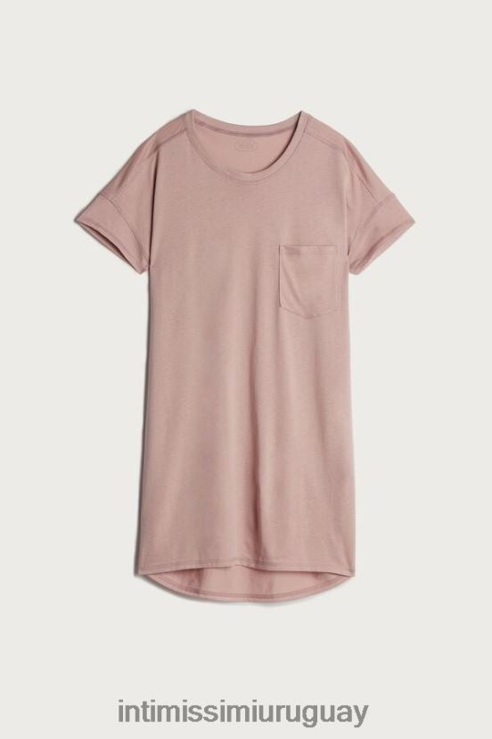camisón de algodón supima ultrafresco Intimissimi mujer 011i-rosa V806B81660 vestir