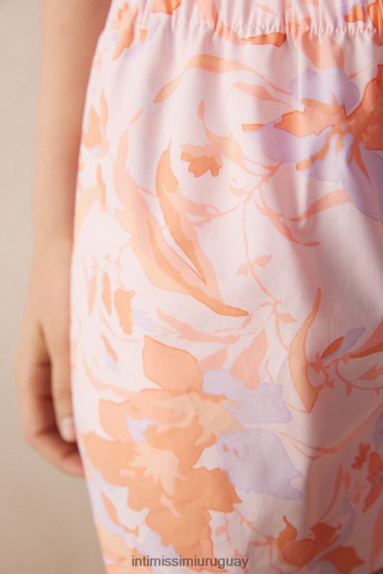 pantalones cortos de algodón iris y albaricoque Intimissimi mujer Impresión de iris 244j V806B81520 vestir