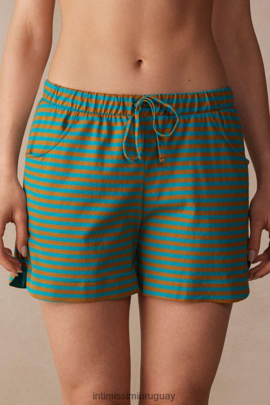 shorts a rayas summer vibes Intimissimi mujer 242j-raya de vibraciones de verano V806B81522 vestir