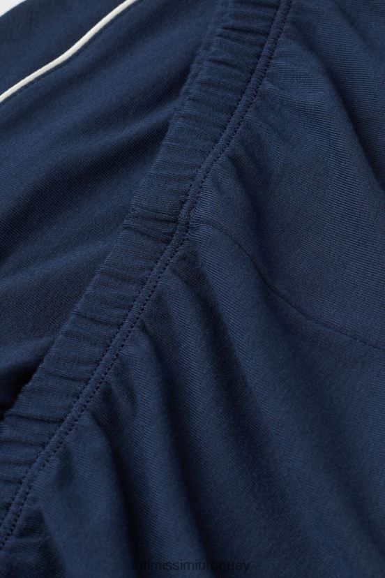 shorts de modal con ribete en contraste Intimissimi mujer 1467-azul intenso V806B81535 vestir