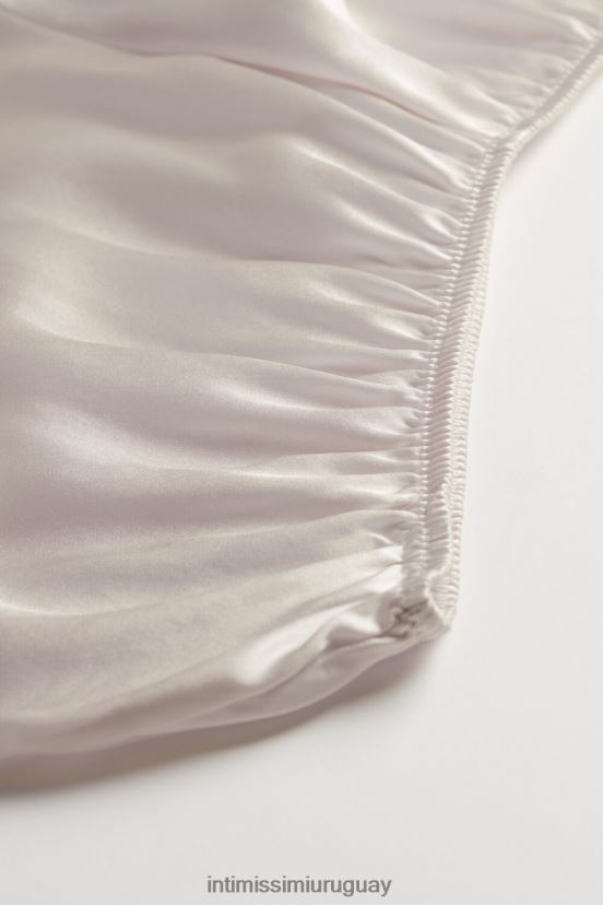 shorts lisos de satén de seda Intimissimi mujer 2280-seda rosa V806B81675 vestir