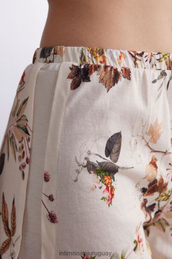 shorts otoño botanic ultrafresh algodón supima Intimissimi mujer 999i-st.otoño botánica V806B81614 vestir