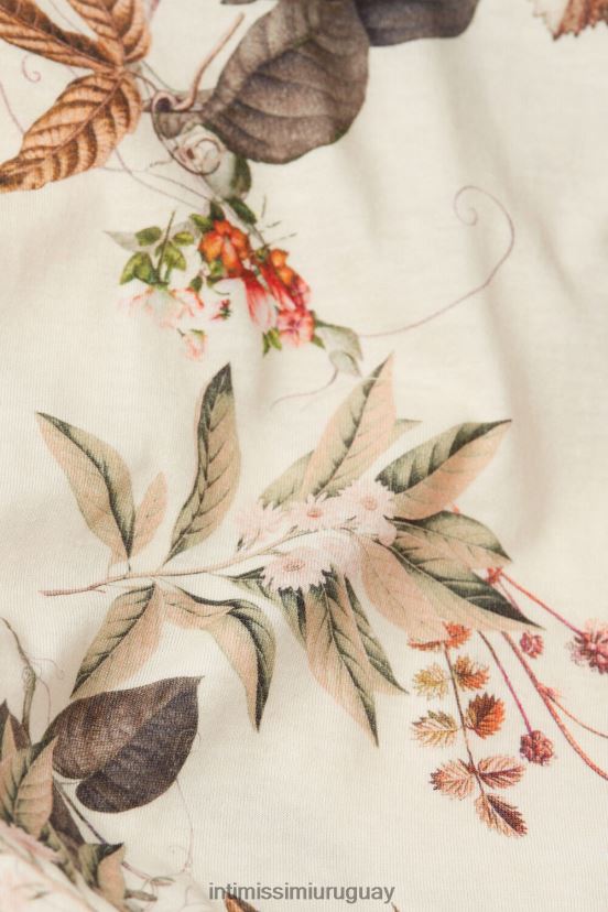 top de algodón supima ultrafresco de otoño botanic Intimissimi mujer 999i-st.otoño botánica V806B81269 vestir