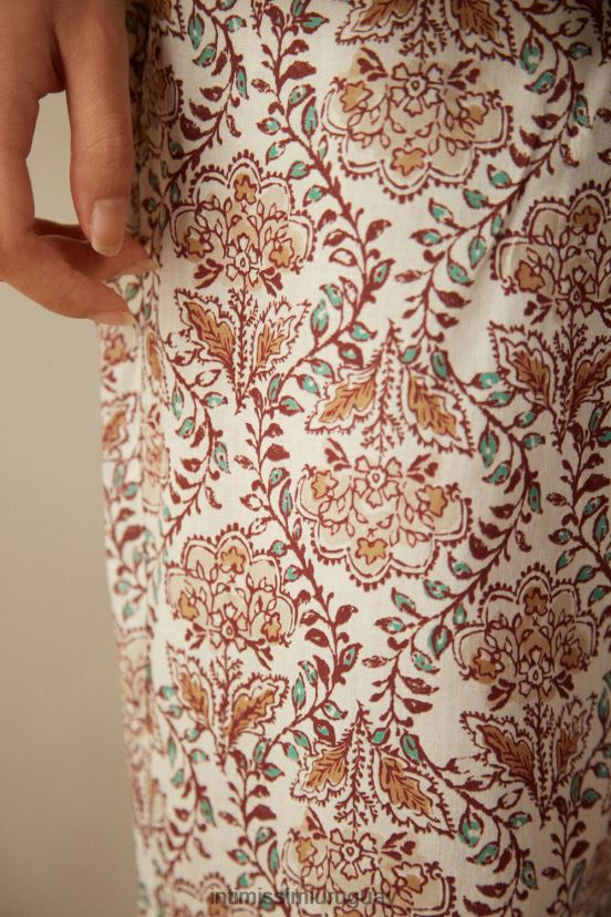 pantalones de algodón especias jardín Intimissimi mujer 994i-st.jardín de especias V806B81625 vestir