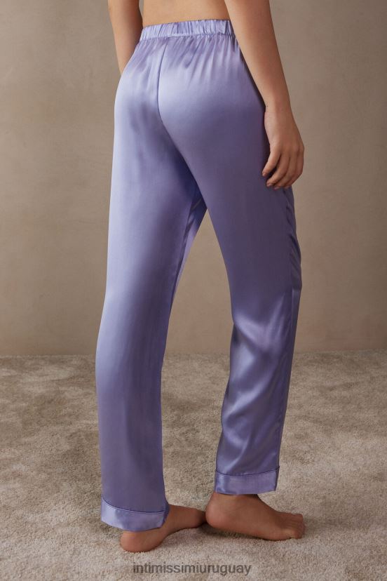 pantalones de raso de seda Intimissimi mujer 212j-lavanda dulce V806B81556 vestir