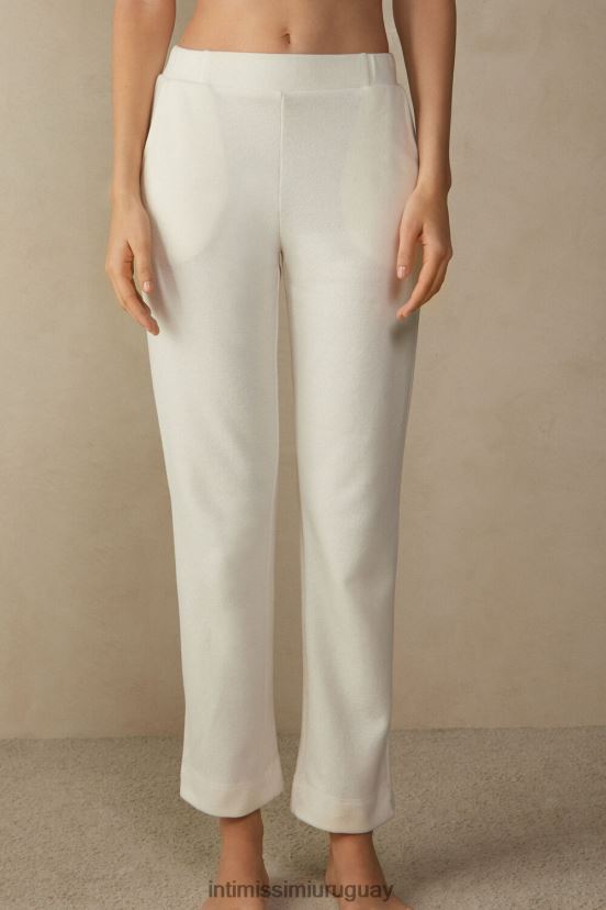 pantalones largos Warm Cuddles Intimissimi mujer 2986-crema V806B81609 vestir